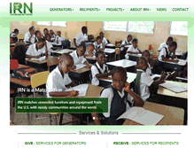 Tablet Screenshot of irnsurplus.com